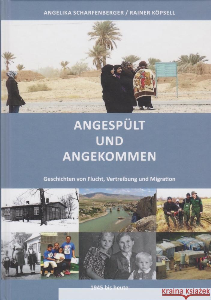 Angespült und Angekommen Scharfenberger, Angelika, Köpsell, Rainer 9783730818305 Isensee - książka