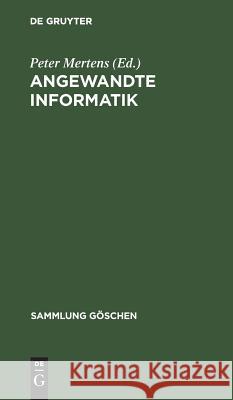 Angewandte Informatik  9783110041125 De Gruyter - książka