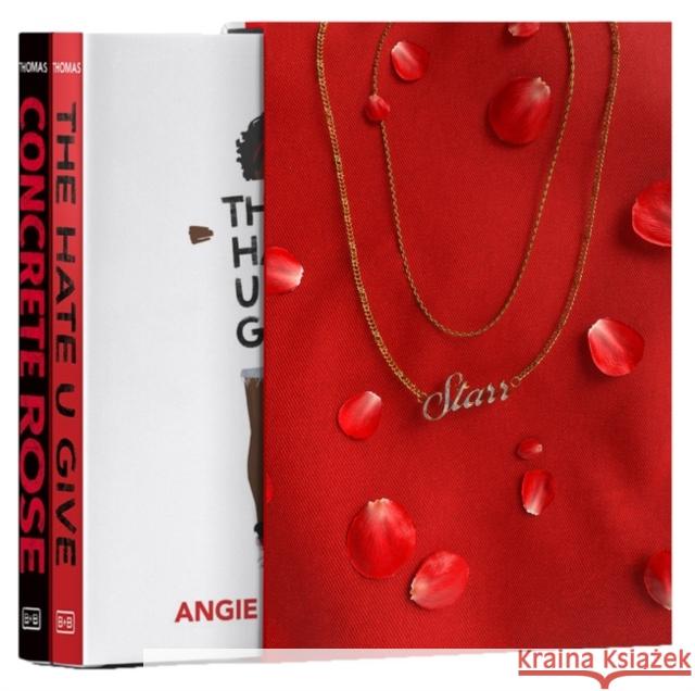 Angie Thomas: The Hate U Give & Concrete Rose 2-Book Box Set Thomas, Angie 9780063162075 HarperCollins - książka