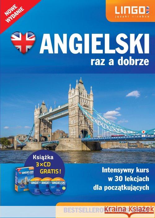 Angielski raz dobrze. Pakiet dla początkujących Więckowska Iwona 9788378925439 Lingo - książka