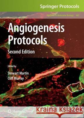 Angiogenesis Protocols Stewart Martin Cliff Murray 9781627038010 Humana Press - książka