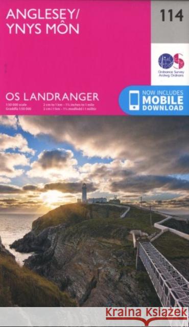 Anglesey Ordnance Survey 9780319262122 Ordnance Survey - książka
