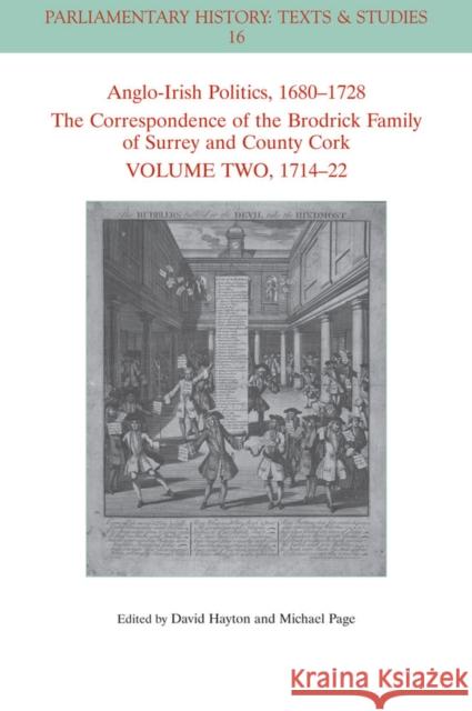 Anglo-Irish Politics, 1680-1728 David W. Hayton Michael Page  9781119799931 Wiley-Blackwell - książka