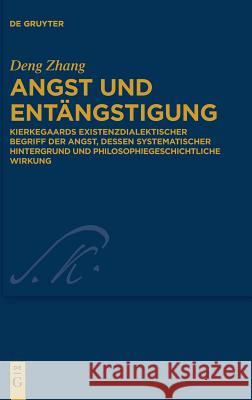 Angst und Entängstigung Zhang, Deng 9783110545500 de Gruyter - książka