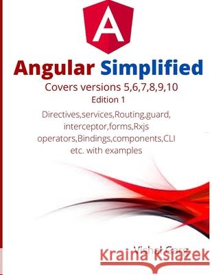 Angular Simplified: Learning made easy Vishal Garg 9798739725752 Independently Published - książka