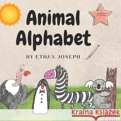Animal Alphabet by Ethan Joseph: Learn the alphabet with animals, activities and fun facts! Miguel Alexander Nikhita Jaya Ethan Joseph 9781838213442 Nielsen - książka