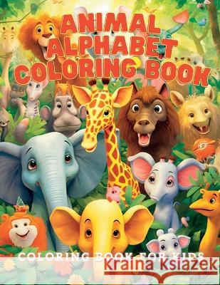 Animal Alphabet Coloring Book Coco Bean   9781088177266 IngramSpark - książka