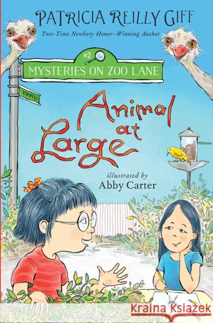 Animal at Large Patricia Reilly Giff Abby Carter 9780823449088 Holiday House - książka