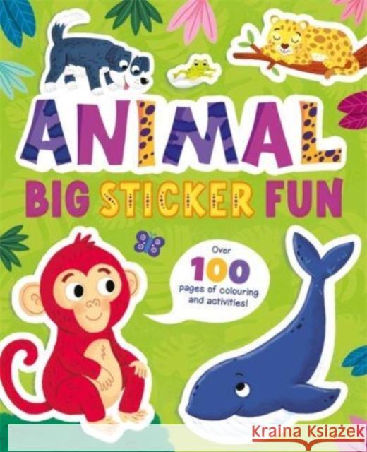 Animal Big Sticker Fun Igloo Books Ltd 9781837711789 Bonnier Books Ltd - książka