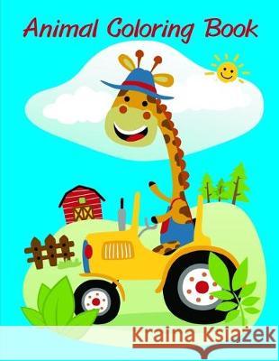 Animal Coloring Book: Christmas Book Coloring Pages with Funny, Easy, and Relax J. K. Mimo 9781712320051 Independently Published - książka