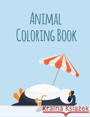 Animal Coloring Book: coloring book for adults stress relieving designs J. K. Mimo 9781673844412 Independently Published - książka