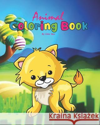 Animal Coloring Book: Coloring Books for Kids and Toddlers, Cute Animals Coloring, Children Activity Books for Kids Ages 2-4, 4-8, Boys, Gir Color Box 9781074375959 Independently Published - książka