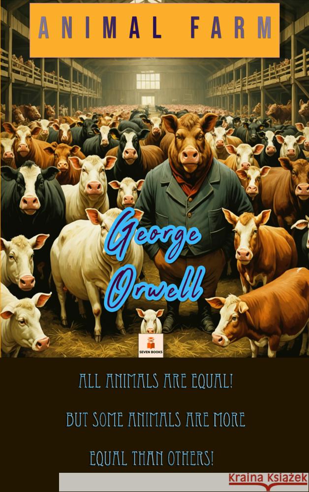 Animal Farm George Orwell 9789403786506 Seven Books - książka