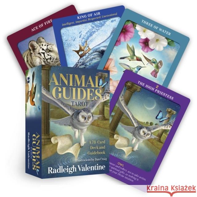 Animal Guides Tarot Radleigh Valentine 9781401975166 Hay House Inc - książka