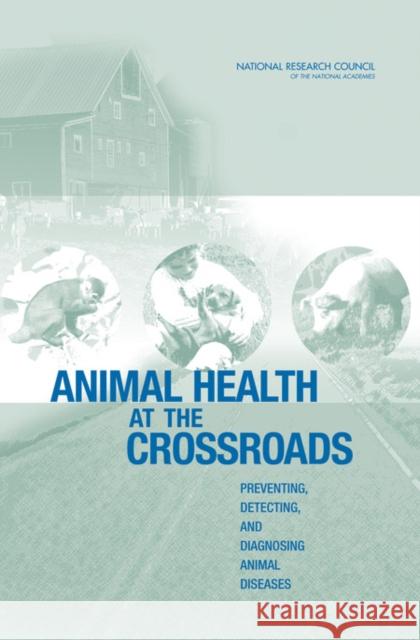 Animal Health at the Crossroads: Preventing, Detecting, and Diagnosing Animal Diseases National Research Council 9780309092593 National Academy Press - książka