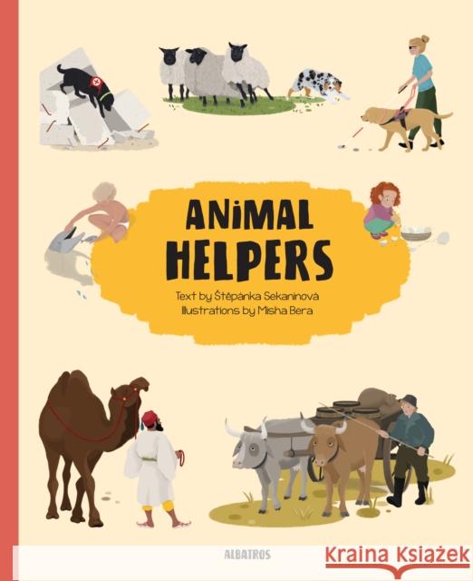 Animal Helpers Sekaninov Misha Bera 9788000059464 Albatros Media - książka