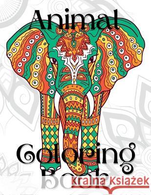 Animal Mandala Coloring Book Kailyn Bail   9781088212677 IngramSpark - książka