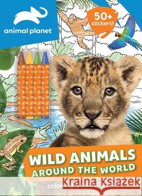 Animal Planet: Wild Animals Around the World Coloring and Activity Book Editors of Silver Dolphin Books 9781645172765 Silver Dolphin Books - książka