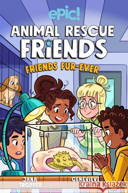 Animal Rescue Friends: Friends Fur-ever Jana Tropper 9781524875848 Andrews McMeel Publishing - książka