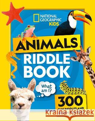 Animal Riddles Book: 300 Fun Riddles and Brain-Teasers National Geographic Kids 9780008480158 HarperCollins Publishers - książka