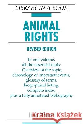 Animal Rights Lisa Yount 9780816071302 Facts on File - książka