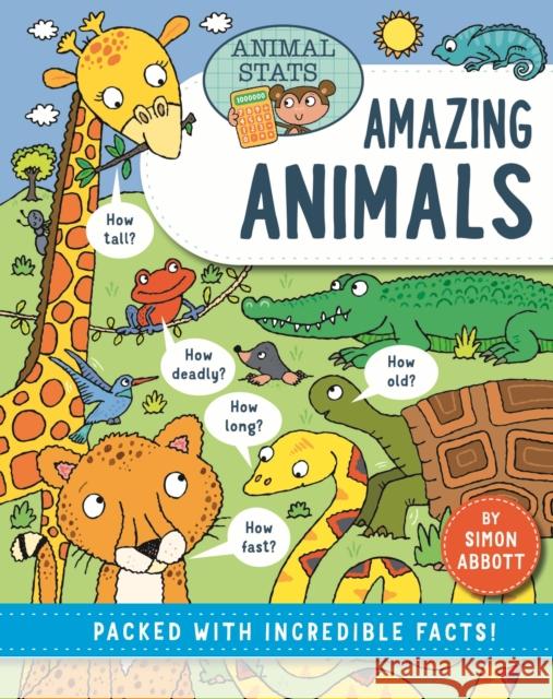 Animal Stats: Animals Simon Abbott 9781526328755 Hachette Children's Group - książka