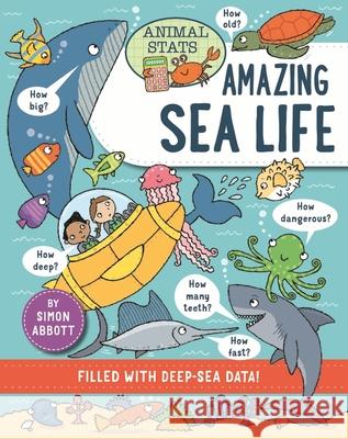Animal Stats: Sea Life Simon Abbott 9781526328816 Hachette Children's Group - książka