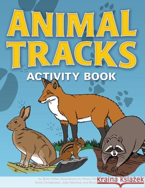 Animal Tracks Activity Book Brett Ortler 9781591935384 Adventure Publications(MN) - książka