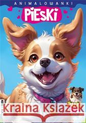 Animalowanki. Pieski praca zbiorowa 9788382496987 Kredka - książka