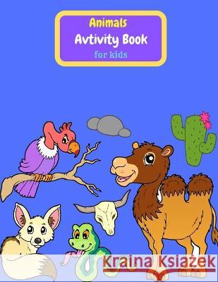 Animals Activity Book for Kids Reed Tony Reed 9781716073069 Tony Reed - książka