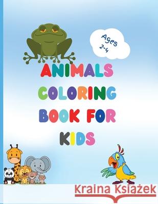 Animals coloring book for kids Urtimud Uigres 9789898591081 Urtimud Uigres - książka