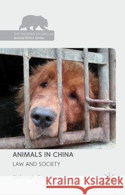 Animals in China: Law and Society Cao, Deborah 9781137408013 Palgrave MacMillan - książka