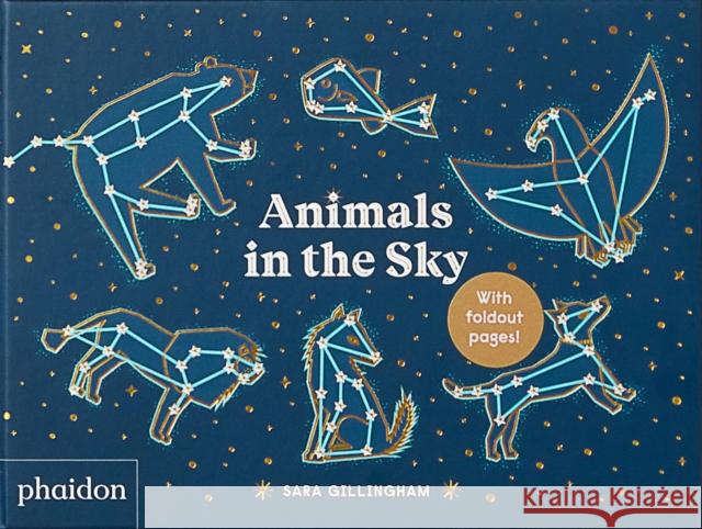 Animals in the Sky Sara Gillingham 9781838660246 Phaidon Press Ltd - książka