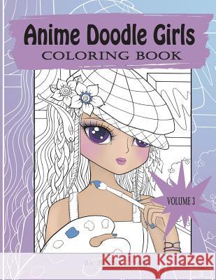 Anime Doodle Girls: Coloring book Luan, Jenny 9781946528063 Jennyluanart - książka