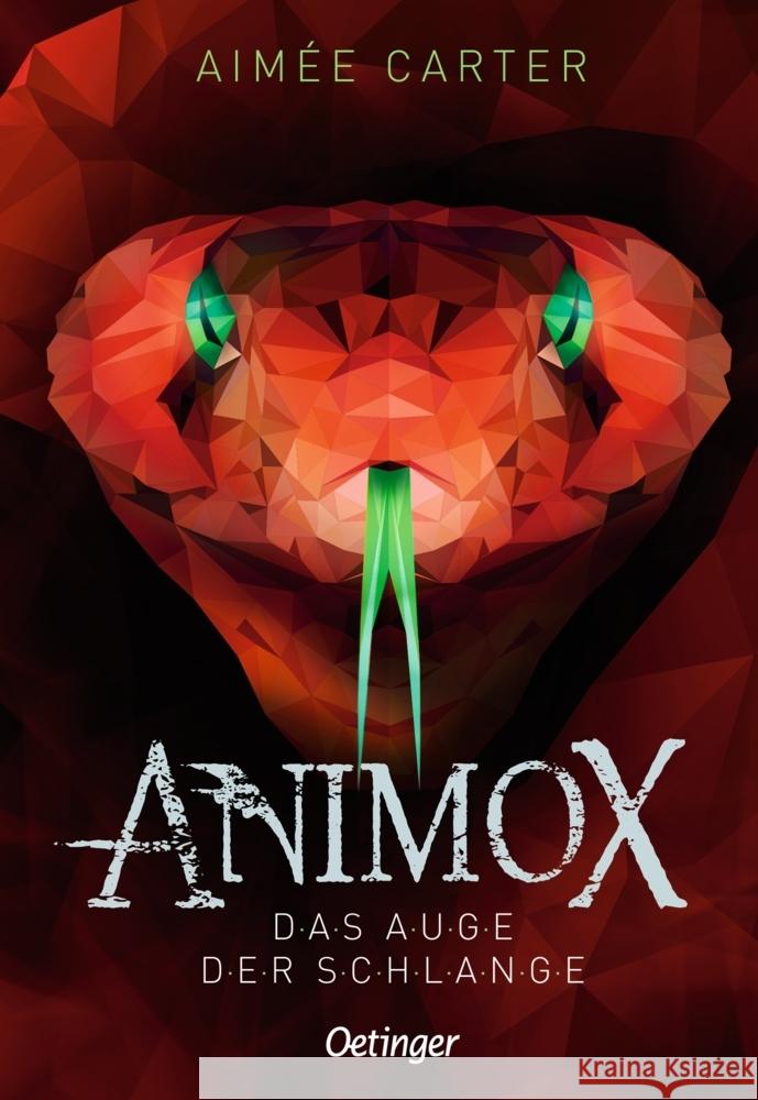 Animox 2. Das Auge der Schlange, 7 Teile Carter, Aimée 9783751204385 Oetinger - książka