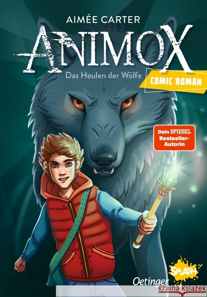 Animox als Comic-Roman 1. Das Heulen der Wölfe Carter, Aimée 9783751205597 Oetinger - książka