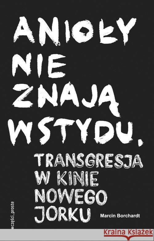 Anioły nie znają wstydu Borchardt Marcin 9788395153501 Części proste - książka