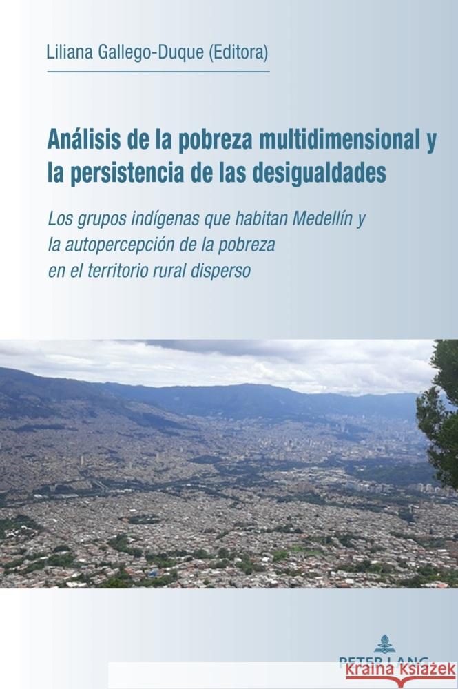 Análisis de la pobreza multidimensional y la persistencia de las desigualdades  9783034351546 Peter Lang - książka