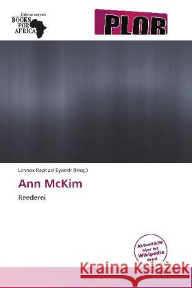 Ann McKim  9786138540489 Plor - książka