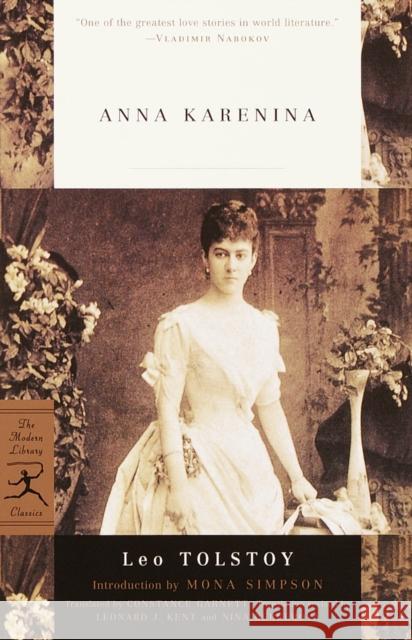 Anna Karenina Leo Tolstoy Mona Simpson 9780679783305 Modern Library - książka