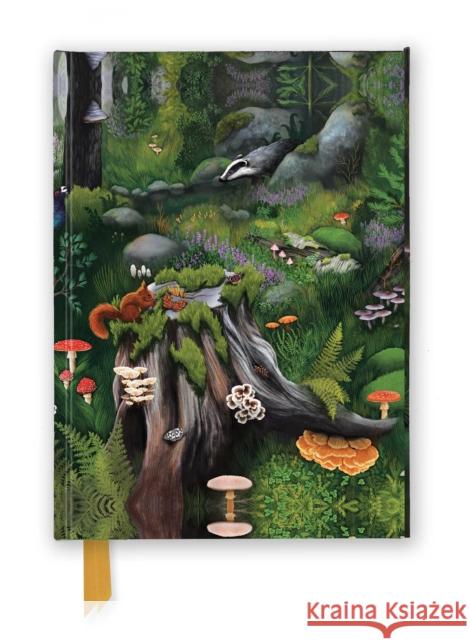 Anna Stead: Deep in the Forest (Foiled Journal) Flame Tree Studio 9781835626818 Flame Tree Gift - książka