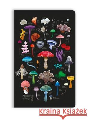 Anna Stead: Mushrooms & Fungi (Soft Touch Journal) Flame Tree Studio 9781835627327 Flame Tree Gift - książka
