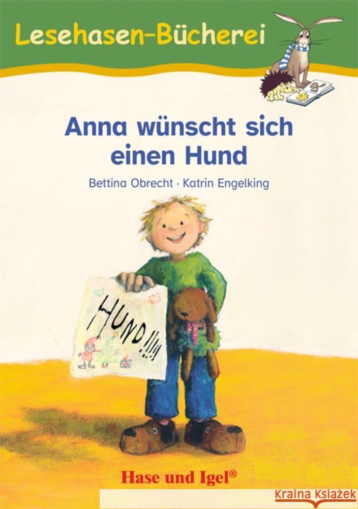 Anna wünscht sich einen Hund Obrecht, Bettina 9783863164928 Hase und Igel - książka