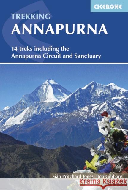 Annapurna: 14 treks including the Annapurna Circuit and Sanctuary Bob Gibbons 9781852848262 Cicerone Press - książka