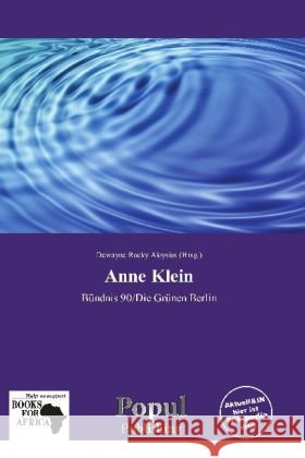 Anne Klein  9786138586081 PopulPublishing - książka