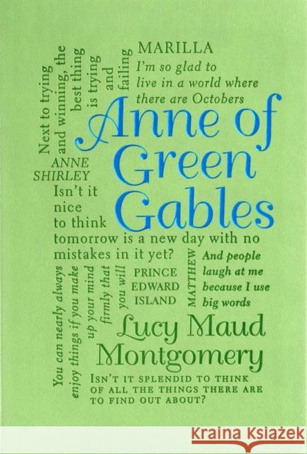 Anne of Green Gables Lucy Maud Montgomery 9781667209593 Canterbury Classics - książka