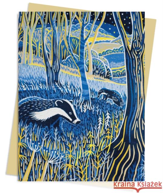 Annie Soudain: Foraging by Moonlight Greeting Card Pack: Pack of 6 Flame Tree Studio 9781835622001 Flame Tree Publishing - książka