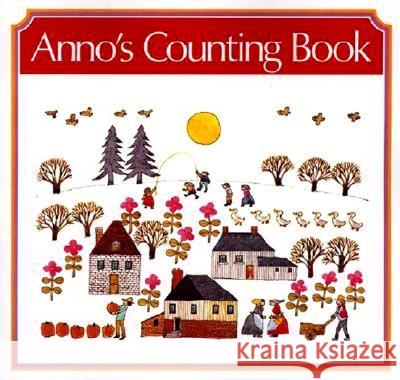 Anno's Counting Book Big Book Mitsumasa Anno Mitsumasa Anno 9780064433150 HarperTrophy - książka