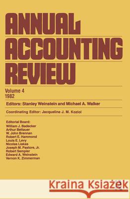 ANNUAL ACCOUNTING REVIEW (VOL    9783718601196 Taylor & Francis - książka