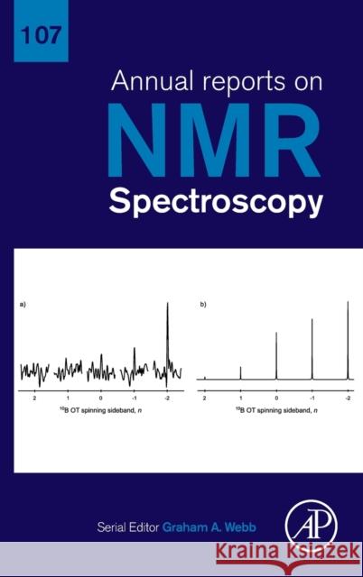 Annual Reports on NMR Spectroscopy: Volume 107 Graham A. Webb 9780323988735 Academic Press - książka